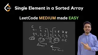 540. Single Element in a Sorted Array | LeetCode Medium