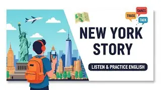 I Go New York || Graded Reader || Improve Your English || Listen and Practice #tutorial #english