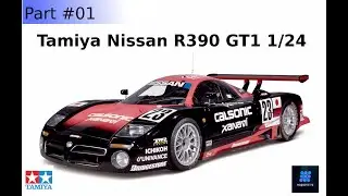 #01 Tamiya Nissan R390 Gt1 1 /24