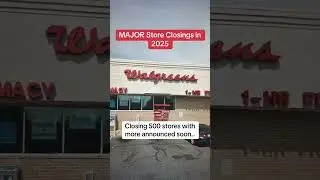 Retail Store Closings in 2025 #retail #nostalgia #2000s