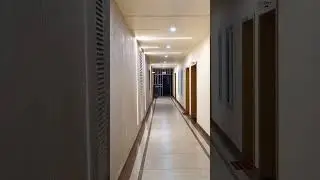 Magical moment of the strip light in the hotel corridor இன்னும் சின்ன பிள்ளைதனம் போகல பாருங்க