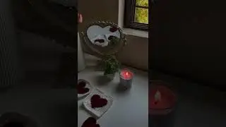 Cozy morning weekend vibes 🤍#cozy #cozymorning #aesthetic #candle #relaxingvideos