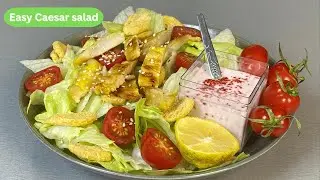 Easy Caesar Salad 🥗 | Quick & Delicious Classic Recipe