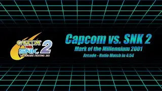 Capcom vs  SNK 2: Mark of the Millennium 2001 - Ratio Match (Easy) 4:54 (Current PB)