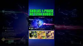 EASY Skolas 1-Phase Without Titan Bubble! Destiny 2