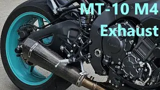 2023 Yamaha MT-10 with M4 Exhaust Sound Test