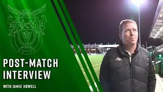 Bognor Regis Town 2-1 Fareham Town | Jamie Howell Post-match Interview