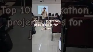 Top 100 Hackathon project ideas for juniors | SIH | project ideas 💡 | #SIH #hackathon #aktu  #btech