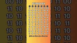 Test Your Observation Skills With This FAST Number Game! #shorts