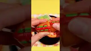 ASMR Satisfying Velcro Play Food Set Toys