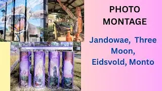 PHOTO MONTAGE,  LEG 1,  JANDOWAE TO EIDSVOLD