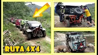 COMBI Y VOCHOS EN RUTA 4X4 Y ESTO FUE LO QUE PASO!! MAS DE 6 HORAS DE TRAVESIA!! De Tocho Morocho