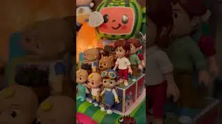 COCOMELON FAMILY FIGURE SET / SING-ALONG BOOMBOX / CLEVER BLOCKS /LEARNING BOOK #shorts #viral