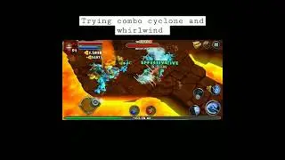 Trying warrior build in dungeon quest #dungeonquest #offlinegames #gameshorts
