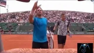 Tomas Berdych vs Malek Jaziri 26052016 Highlights