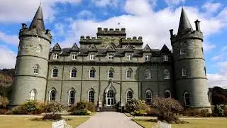 Day trip to Inveraray and Inveraray Castle, Scotland, 4K
