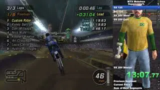 MTX Mototrax Supercross% in 1:25:21 (World Record)
