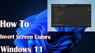 Title: How to Invert Colors on Windows 11 With Shortcut - Easy Step-by-Step Guide