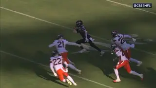 53-yard TD! Zay Flowers escapes four would-be Broncos tacklers on score