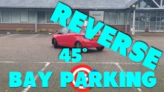 Reverse Bay Parking 45° Method | Most Easiest Way Of Parking | Test Manoeuvres |#mkdrivingacademy