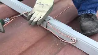 Tile Hook Installation for Solar PV (by S-Energy)