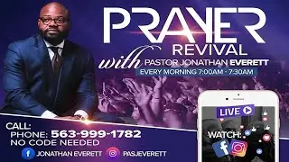 The Space Between WANTING and WALKING pt. 3 - Morning Prayer Revival