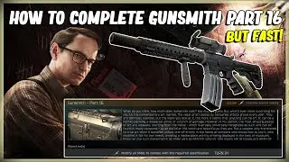 HOW TO COMPLETE MECHANICS GUNSMITH PART 16 MODIFY A M4A1 - EFT ESCAPE FROM TARKOV - 12.11