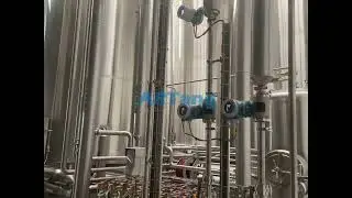 Sanitary Type Electromagnetic Flowmeter Food Beverage Hygienic Flow Meters for Food and Beverage