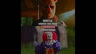 HORROR ELIMINATION WHEEL P.3 | Pennywise (It 1990) vs Winnie The Pooh (BAH 1,2)