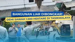 BUKAN SEKADAR BONGKAR BANGUNAN, INI SOAL MASA DEPAN IRIGASI CIMULU!!!