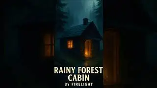 Night Cabin Rain Sounds 🌧️ | Relax in 15 Seconds | LoopSounds