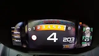 0-215 km/h - New McLaren 540C Acceleration