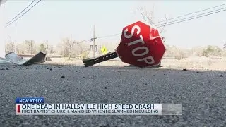 NEW DETAILS: High-speed chase ends in fatal crash into Hallsville church