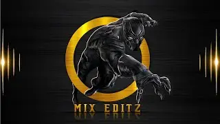 Black Panther Logo Design || How To Make Logo Design In Pixellab