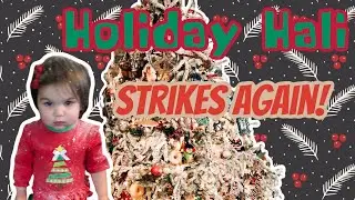 Holiday Hali Strikes Again | Attack of the Flocked Christmas Tree!🎄