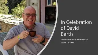 Retirement Celebration for David Barth