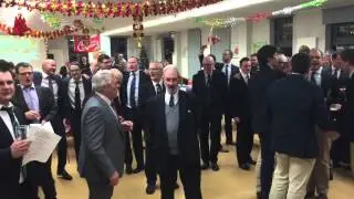 Ermysted's Old Boys - post-dinner sing-song