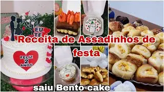 Receita assadinhos para Festa/ vlog pedidos/bento cake #ifood #doceria #vlog