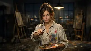 Obsessed Art Student Keeps You After Hours to Paint You by&hellip; (Secret Studio) (Flirty) (ASMR F4M)