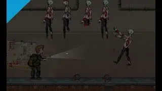 [Unity] 'COD Nazi Zombies' 2D Platformer - Side Scrolling Zombie Wave Survival Unity Survival Game