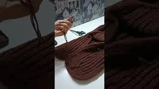 МК шапка-ушанка часть 1
