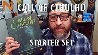 Обзор/распаковка стартового набора Call of Cthulhu | Nerd Immersion