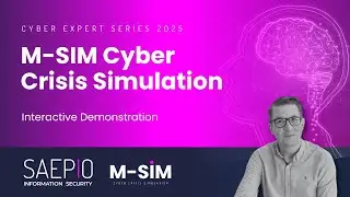 Demonstration on M-SIM Cyber Crisis Simulation | Cyber Expert Series Webinar