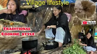 Cooking traditional food | collecting veggies from farm🌿| Arunachal Pradesh | #villagelife