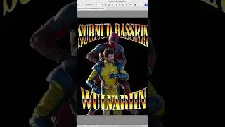 Deadpool X Wolverine timelapse design t-shirt