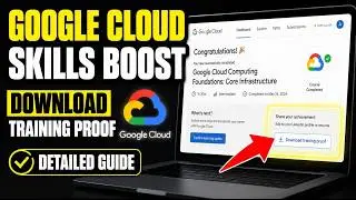 How to download training proof from Google Cloud Skills Boost - Detailed Guide