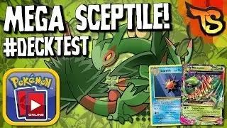 ✪ Pok&eacute;mon TCG - Mega Sceptile/Virizion/Starmie Deck! #DECKTEST