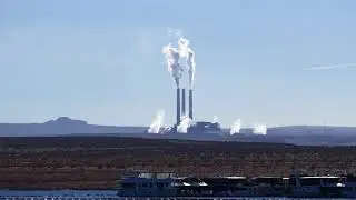 Navajo Generating Station (Power Plant) - Near Lake Powell & Wahweap Marina, Arizona