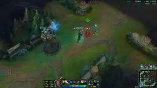 Lucian Ultimate Barrage + Ashe's Frost Arrow