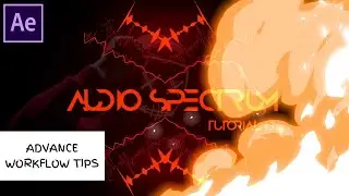 After effects tutorial | Audio spectrum Effect | Tutorial #3 | no plugins